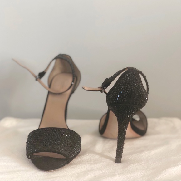 Zara black Crystal heels - Picture 7 of 8